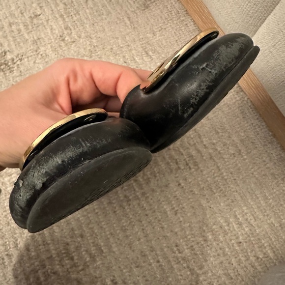 TORY BURCH Classic Reva Ballet Flats in Black. Size 7.5 - Picture 6 of 11